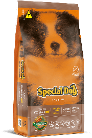 Rao Special Dog Jnior Premium Pro para Ces Filhotes Sabor Vegetais 20 Kg