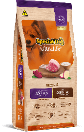 Rao Special Dog Premium Especial Ultralife para Ces Adultos Raas Pequenas Sabor Cordeiro 10,1 Kg