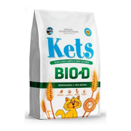 Areia Higinica Granulado Kets Bio-D para Gatos 3kg