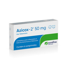Azicox-2 50mg com 6 Comprimidos