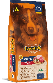Rao Special Dog Premium Especial Gold Life para Ces Adultos Sabor Carne e Frango  10,1 Kg