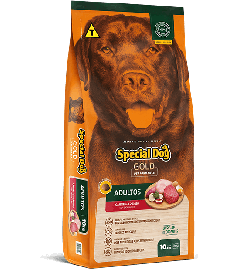 Rao Special Dog Premium Especial Gold Performance para Ces Adultos Sabor Carne e Frango 10,1 Kg